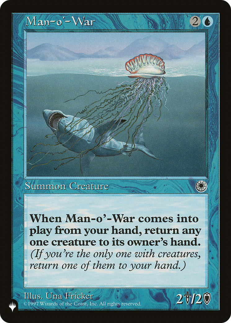 Man-o'-War (POR) [The List Reprints] | Anubis Games and Hobby