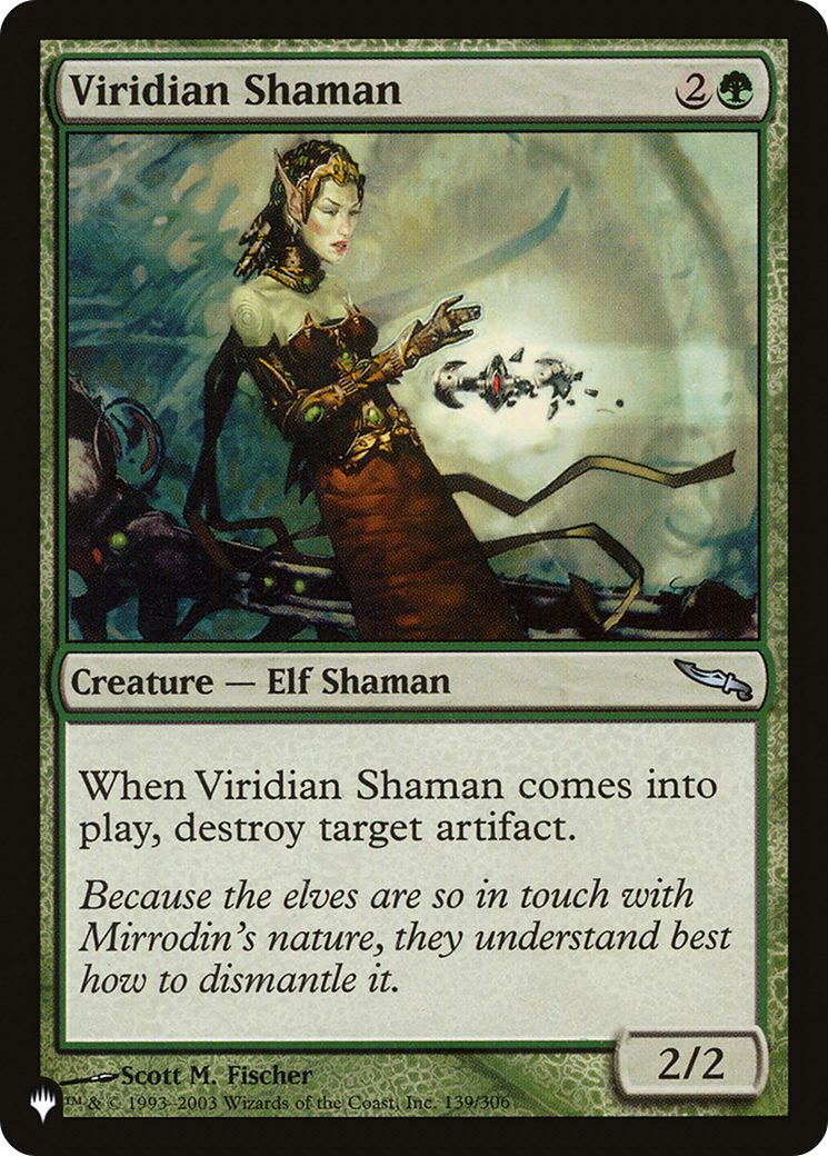 Viridian Shaman [The List Reprints] | Anubis Games and Hobby