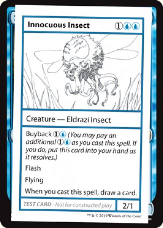 Innocuous Insect (2021 Edition) [Mystery Booster Playtest Cards] | Anubis Games and Hobby