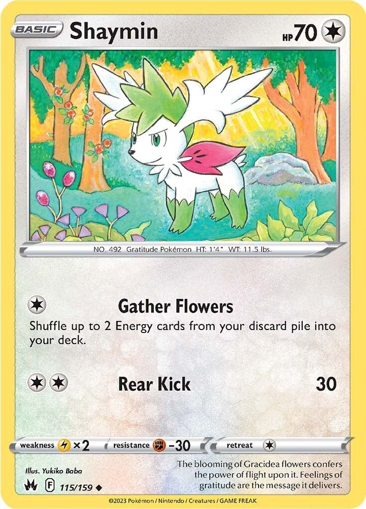 Shaymin (115/159) [Sword & Shield: Crown Zenith] | Anubis Games and Hobby