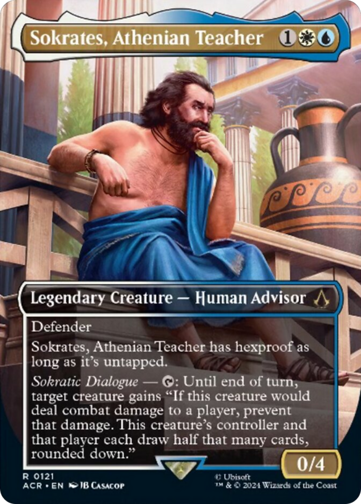 Sokrates, Athenian Teacher (Borderless) [Assassin's Creed] | Anubis Games and Hobby