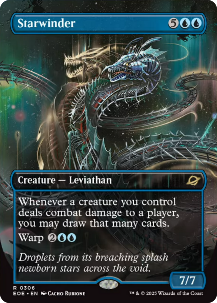 Starwinder (0306) (Borderless) [Edge of Eternities] | Anubis Games and Hobby