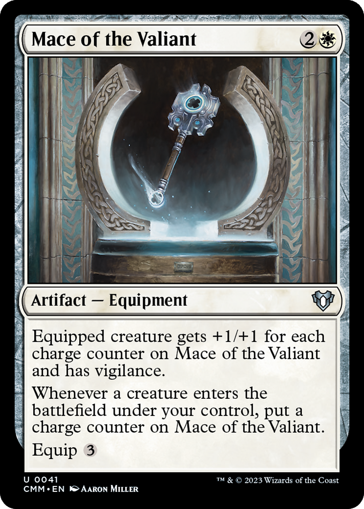 Mace of the Valiant [Commander Masters] | Anubis Games and Hobby