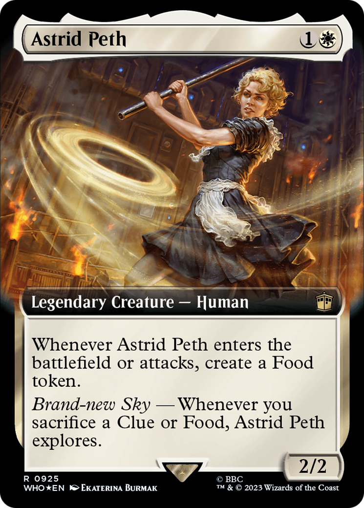 Astrid Peth (Extended Art) (Surge Foil) [Doctor Who] | Anubis Games and Hobby