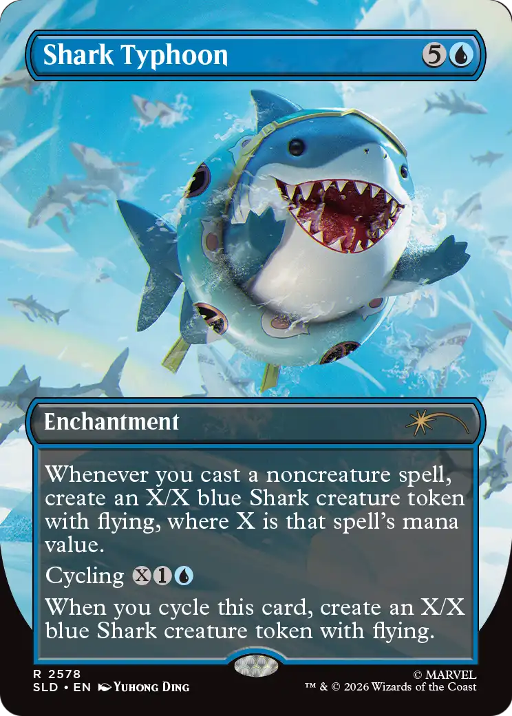 Shark Typhoon [Secret Lair Drop Series] | Anubis Games and Hobby