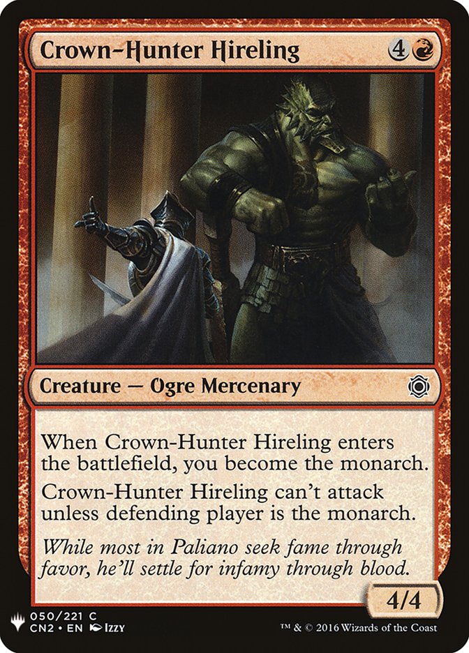 Crown-Hunter Hireling [Mystery Booster] | Anubis Games and Hobby