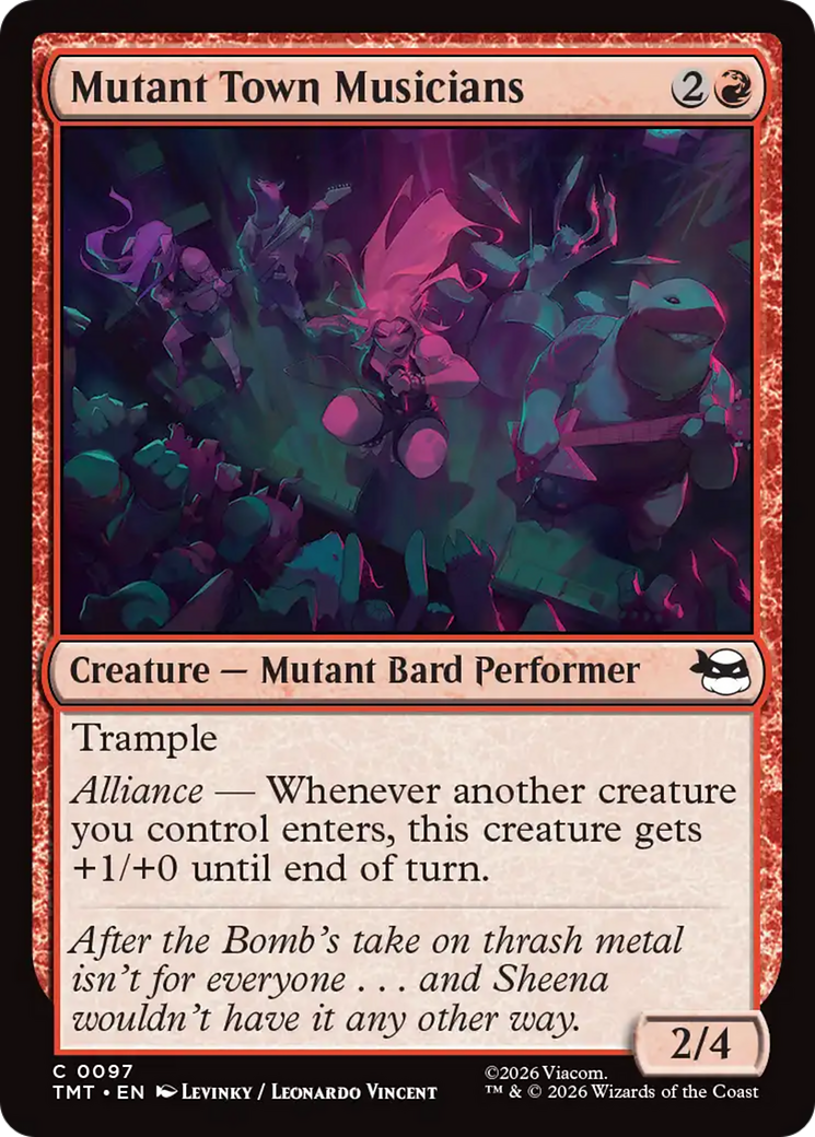 Mutant Town Musicians [Teenage Mutant Ninja Turtles] | Anubis Games and Hobby