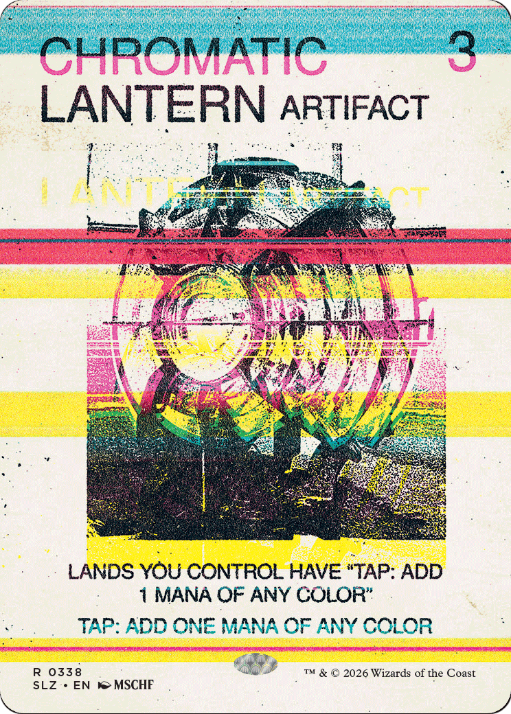 Chromatic Lantern (0338) [Secret Lair x MSCHF: The Zeta Set] | Anubis Games and Hobby