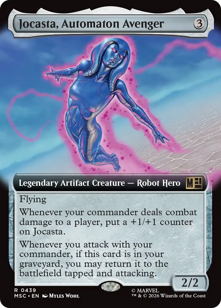 Jocasta, Automaton Avenger (Extended Art) [Marvel Super Heroes Commander] | Anubis Games and Hobby