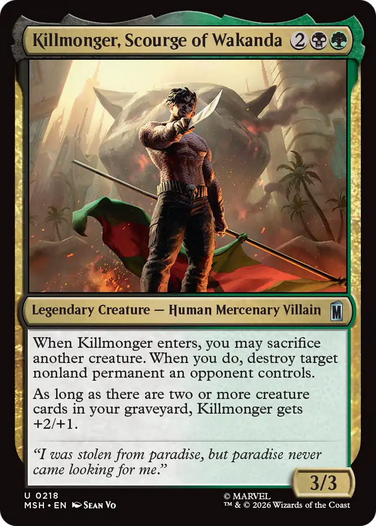 Killmonger, Scourge of Wakanda [Marvel Super Heroes] | Anubis Games and Hobby