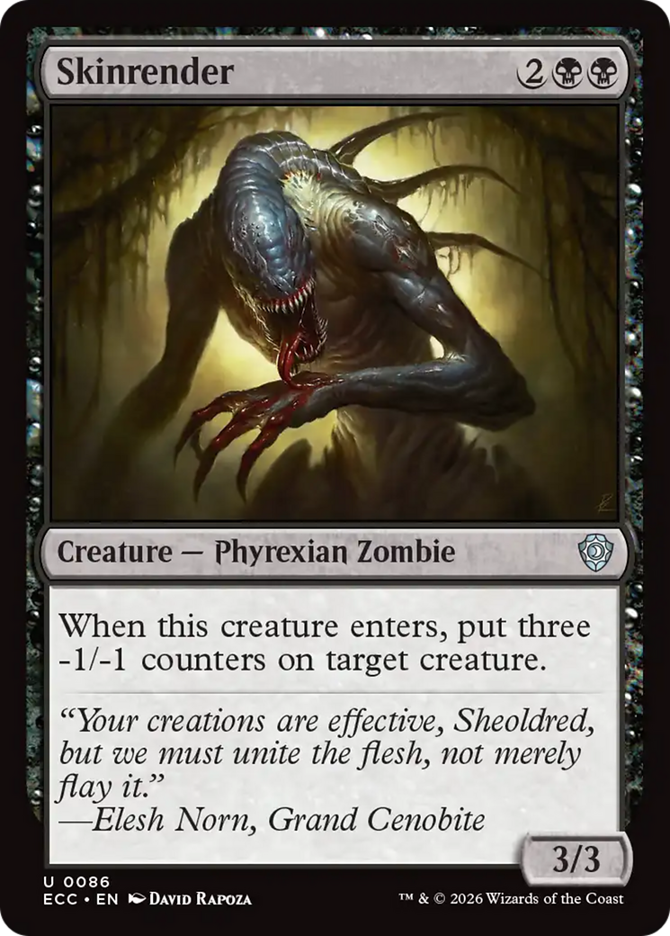 Skinrender [Lorwyn Eclipsed Commander] | Anubis Games and Hobby