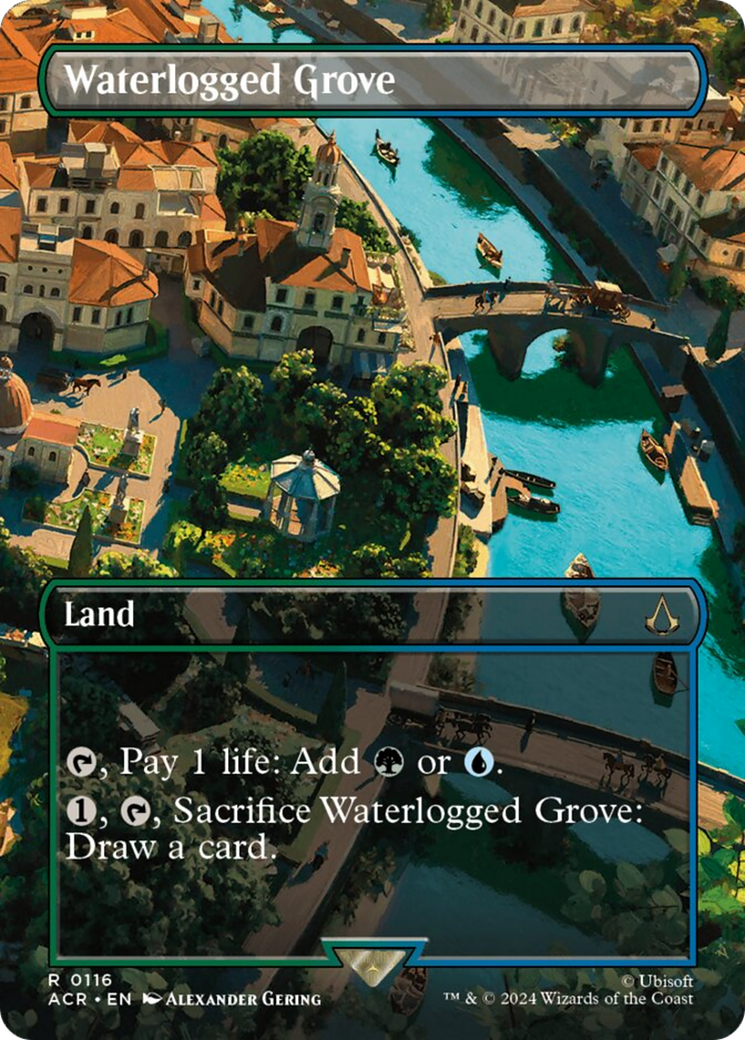 Waterlogged Grove (Borderless) [Assassin's Creed] | Anubis Games and Hobby
