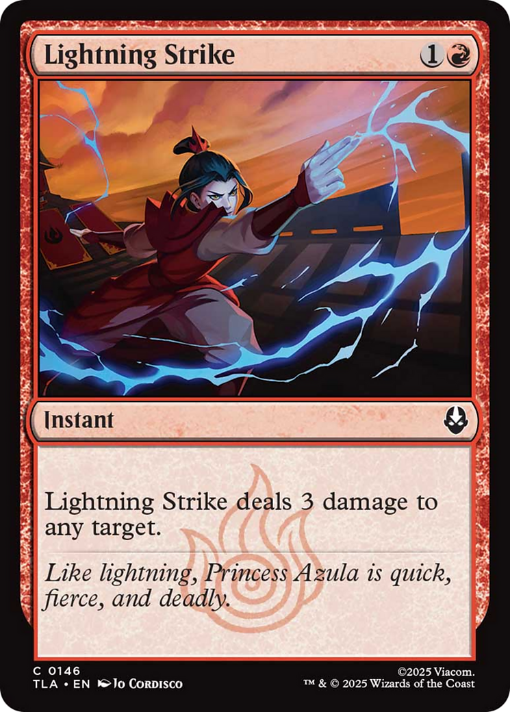 Lightning Strike [Avatar: The Last Airbender] | Anubis Games and Hobby