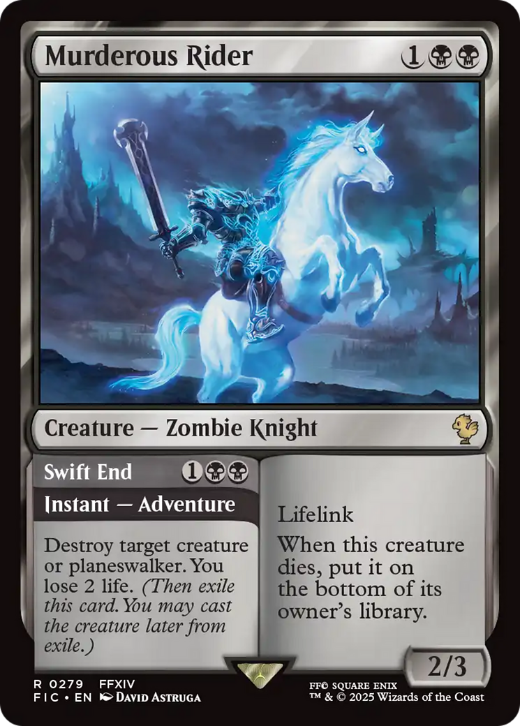 Murderous Rider [FINAL FANTASY Commander] | Anubis Games and Hobby