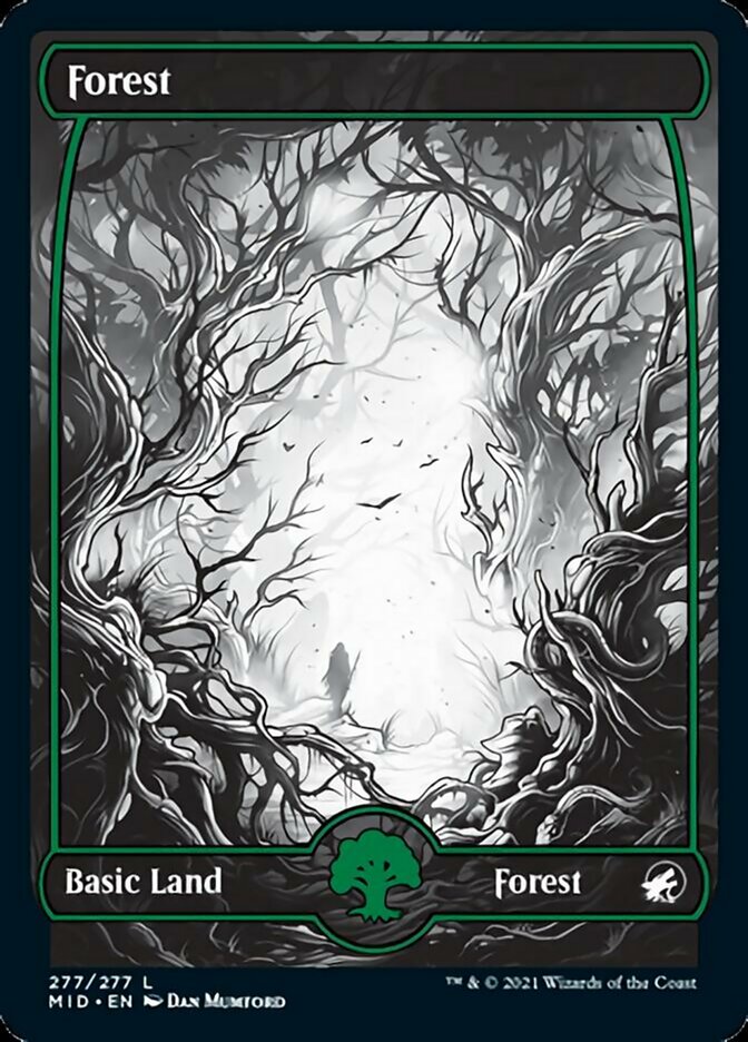 Forest (277) [Innistrad: Midnight Hunt] | Anubis Games and Hobby