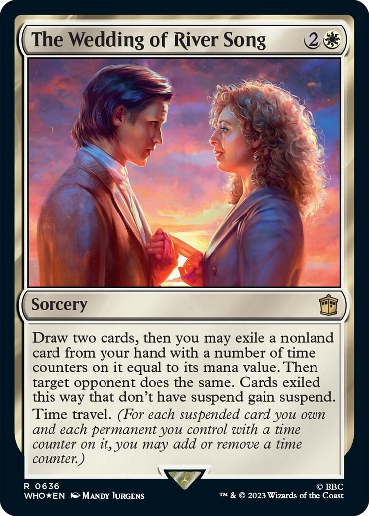 The Wedding of River Song (Surge Foil) [Doctor Who] | Anubis Games and Hobby