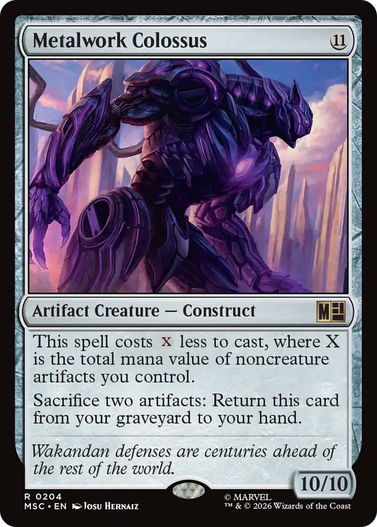 Metalwork Colossus [Marvel Super Heroes Commander] | Anubis Games and Hobby