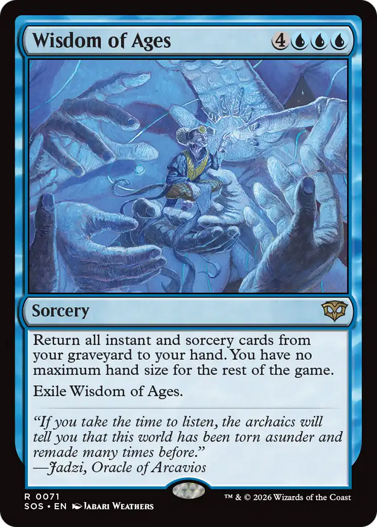 Wisdom of Ages [Secrets of Strixhaven] | Anubis Games and Hobby