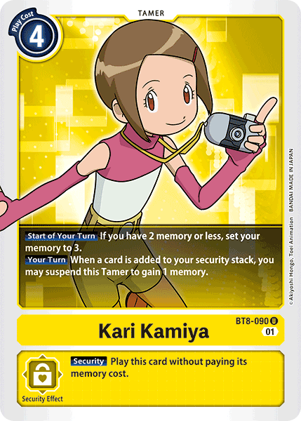 Kari Kamiya [BT8-090] [New Awakening] | Anubis Games and Hobby