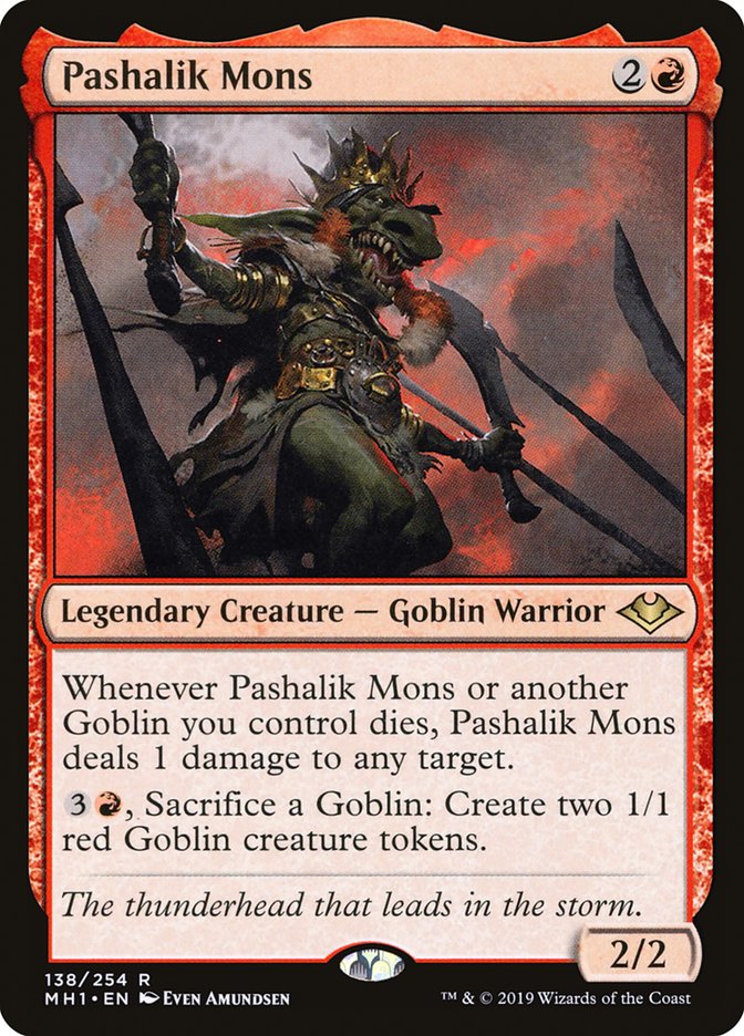 Pashalik Mons [Modern Horizons] | Anubis Games and Hobby
