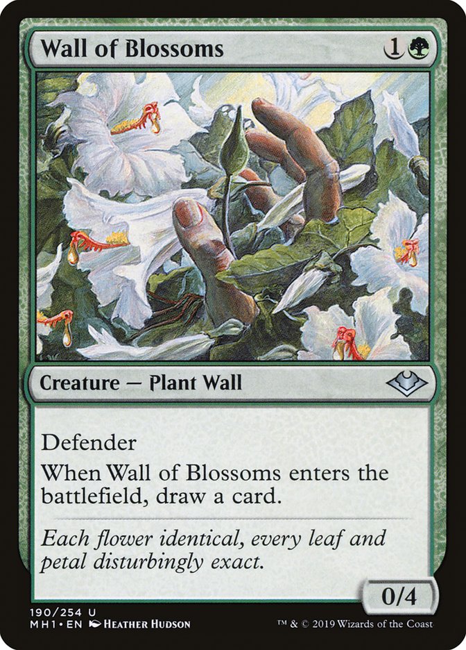 Wall of Blossoms [Modern Horizons] | Anubis Games and Hobby