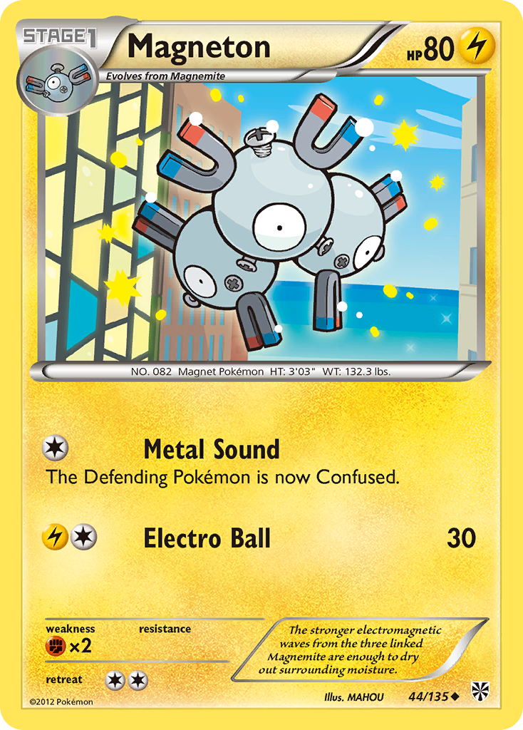 Magneton (44/135) [Black & White: Plasma Storm] | Anubis Games and Hobby