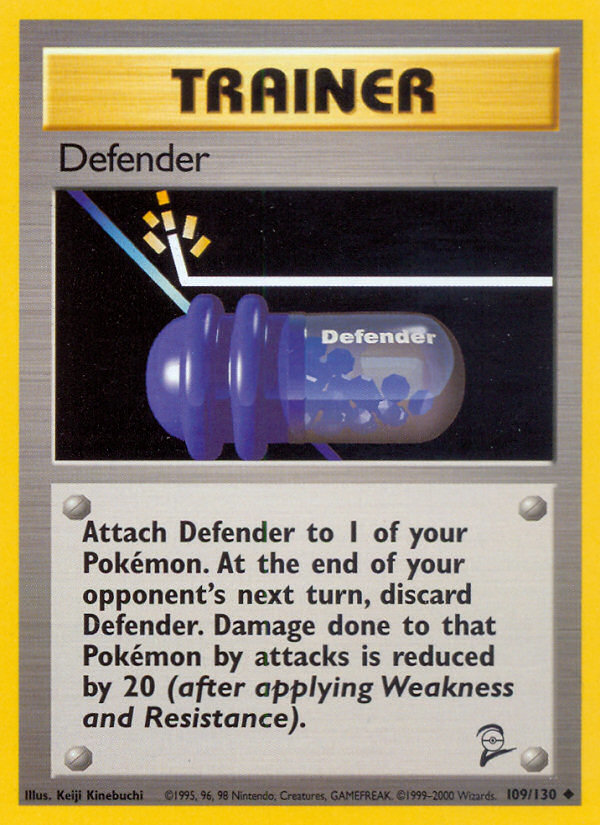 Defender (109/130) [Base Set 2] | Anubis Games and Hobby
