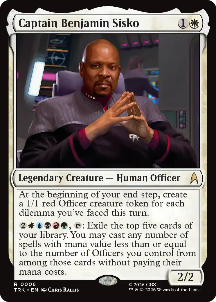 Captain Benjamin Sisko [Star Trek] | Anubis Games and Hobby