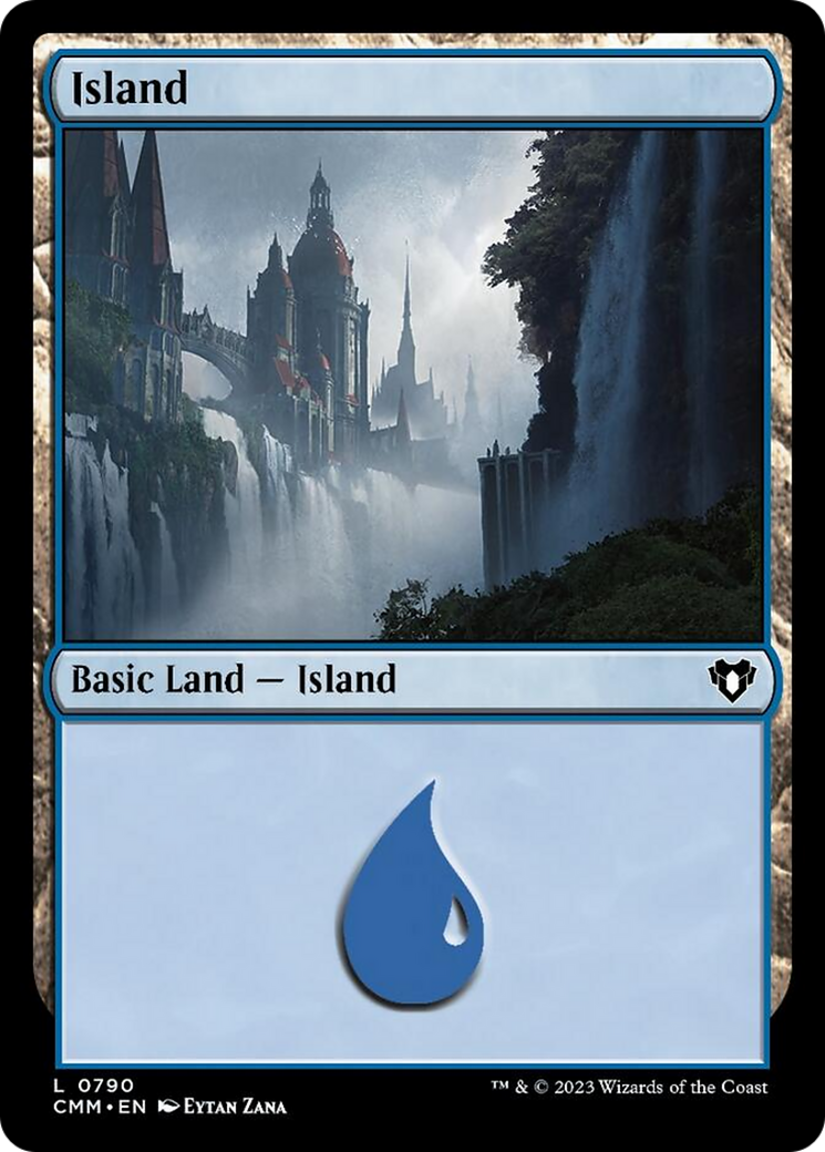 Island (790) [Commander Masters] | Anubis Games and Hobby