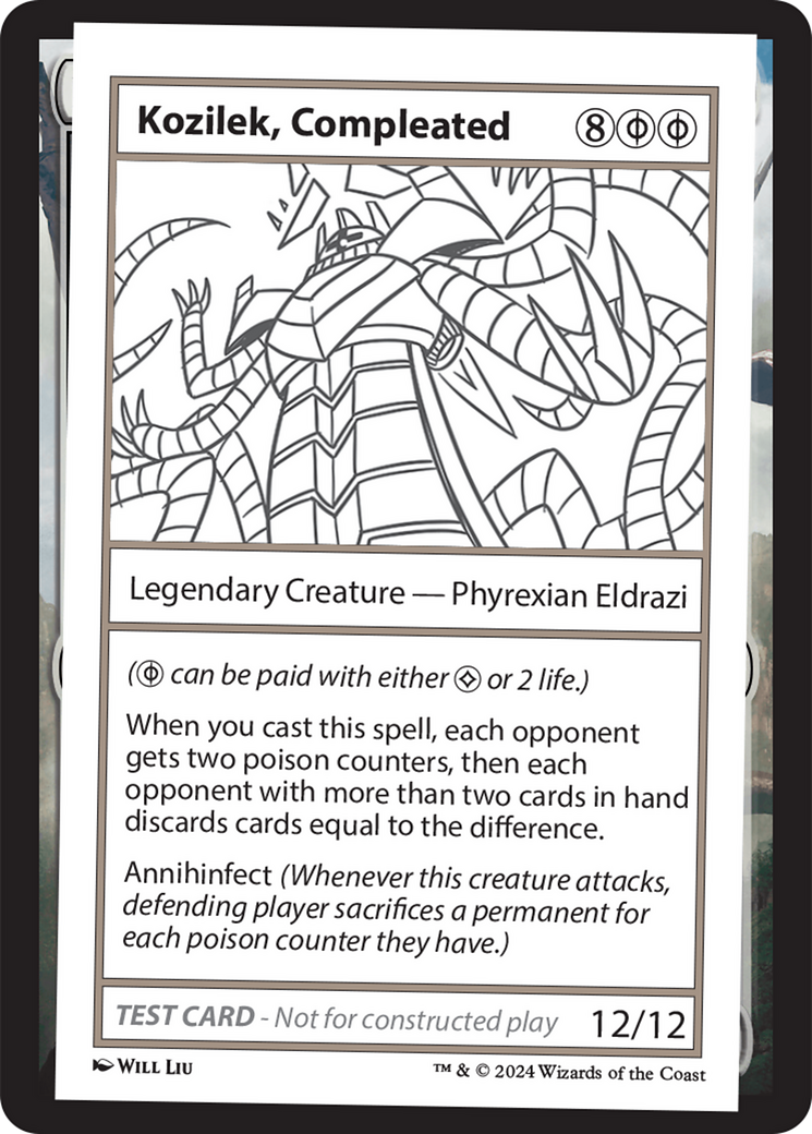 Kozilek, Completed [Mystery Booster 2 Playtest Cards] | Anubis Games and Hobby