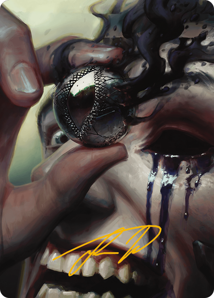 Jet Medallion Art Card (Gold-Stamped Signature) [Modern Horizons 3 Art Series] | Anubis Games and Hobby