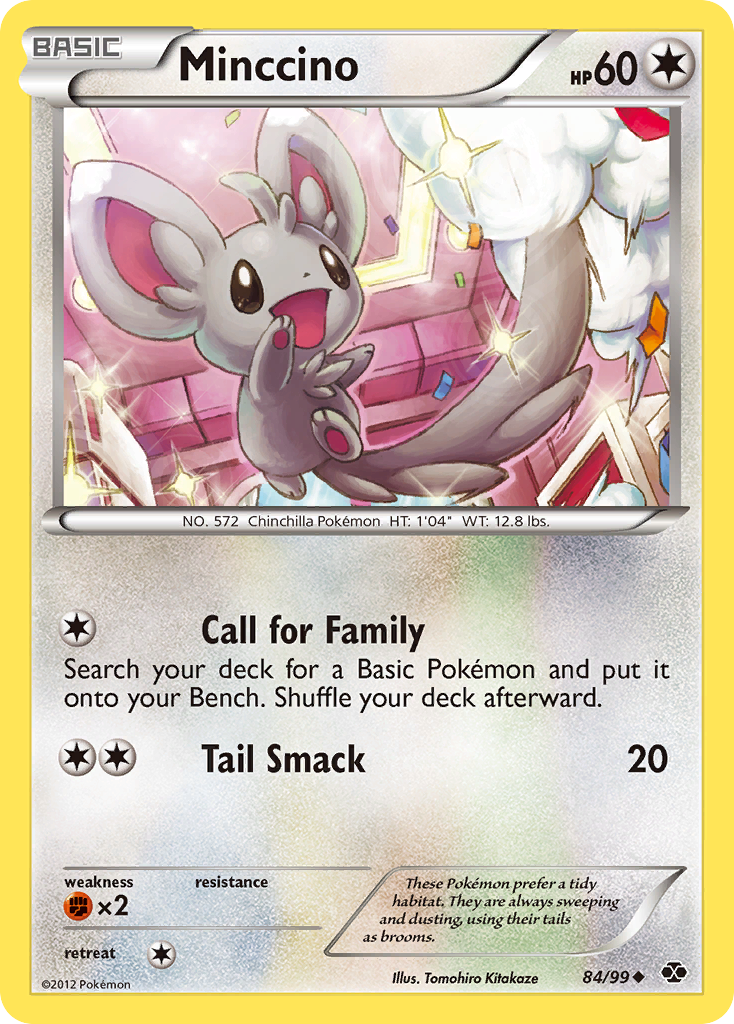 Minccino (84/99) [Black & White: Next Destinies] | Anubis Games and Hobby