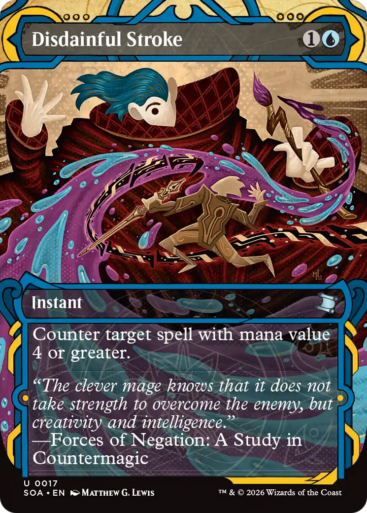 Disdainful Stroke [Secrets of Strixhaven: Mystical Archive] | Anubis Games and Hobby
