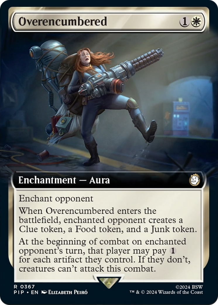 Overencumbered (Extended Art) [Fallout] | Anubis Games and Hobby