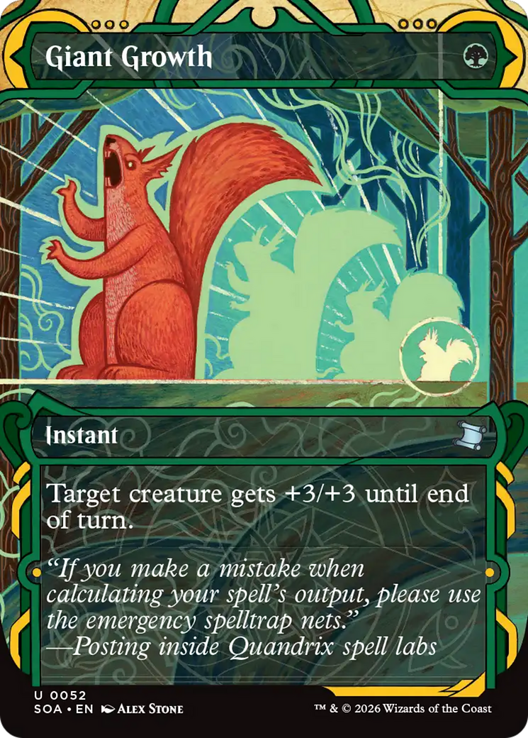 Giant Growth [Secrets of Strixhaven: Mystical Archive] | Anubis Games and Hobby