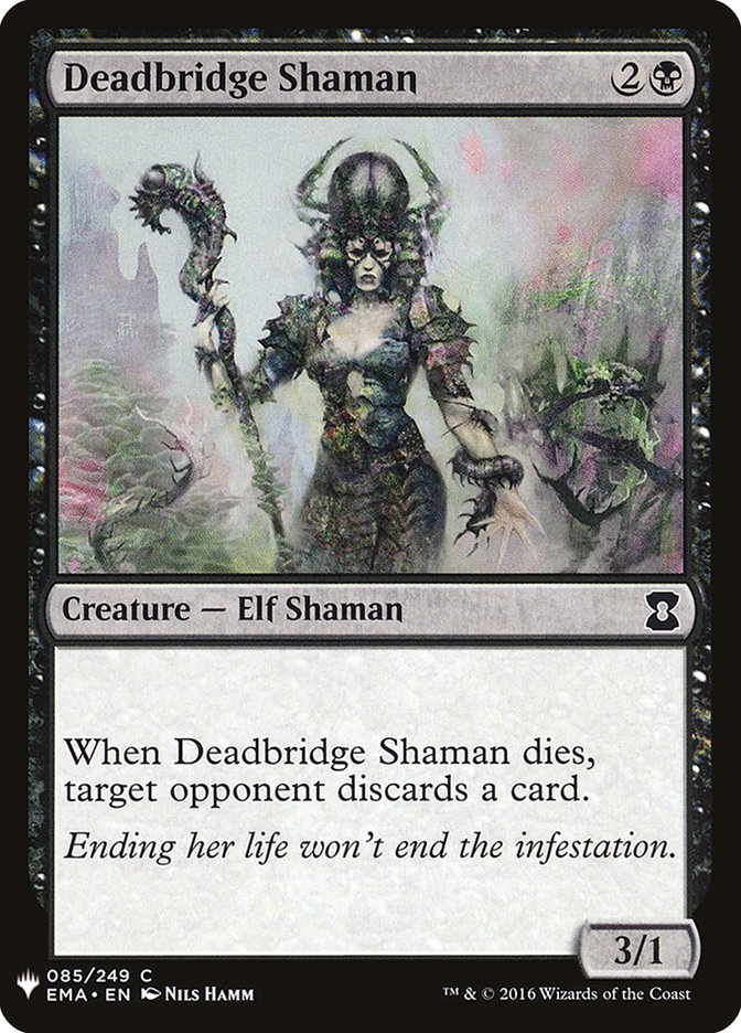 Deadbridge Shaman [Mystery Booster] | Anubis Games and Hobby