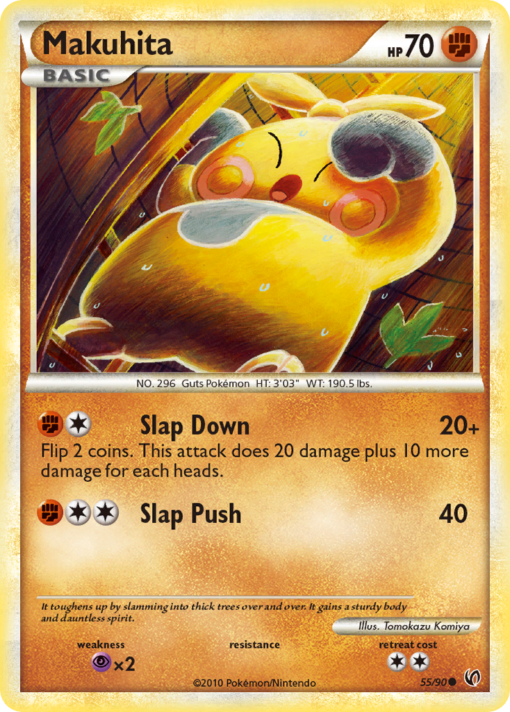 Makuhita (55/90) [HeartGold & SoulSilver: Undaunted] | Anubis Games and Hobby