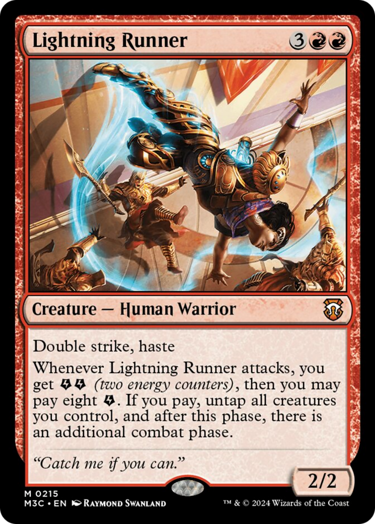 Lightning Runner [Modern Horizons 3 Commander] | Anubis Games and Hobby