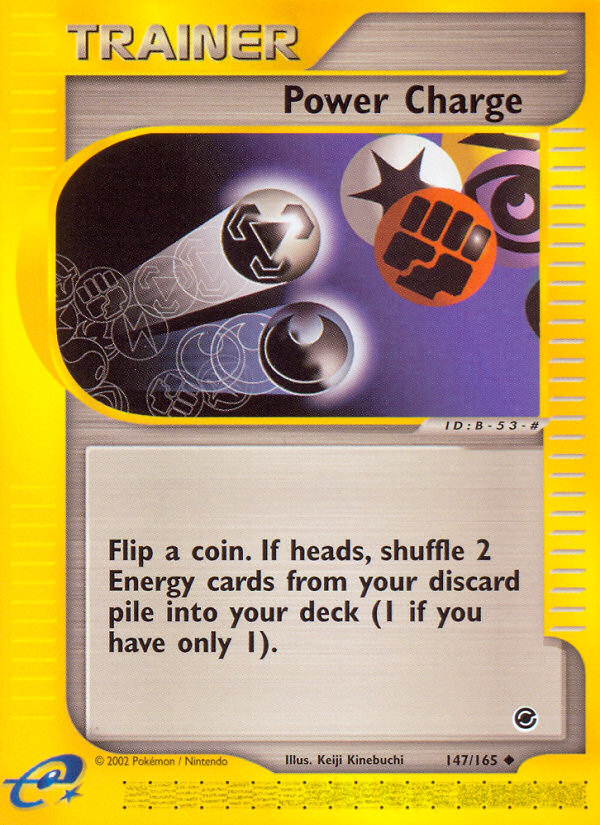 Power Charge (147/165) [Expedition: Base Set] | Anubis Games and Hobby