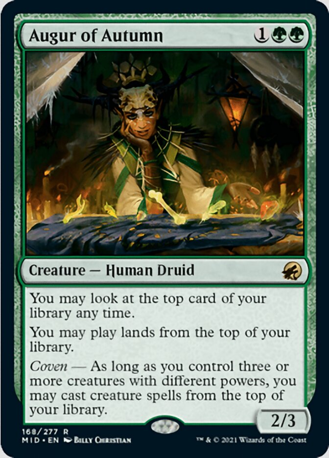 Augur of Autumn [Innistrad: Midnight Hunt] | Anubis Games and Hobby