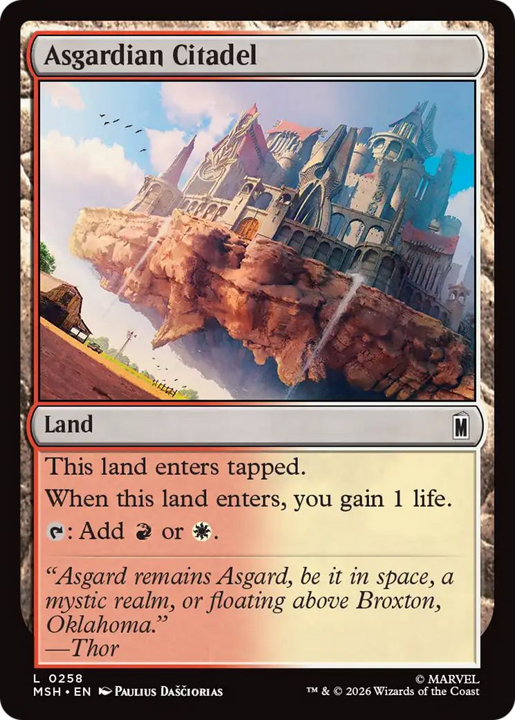 Asgardian Citadel [Marvel Super Heroes] | Anubis Games and Hobby