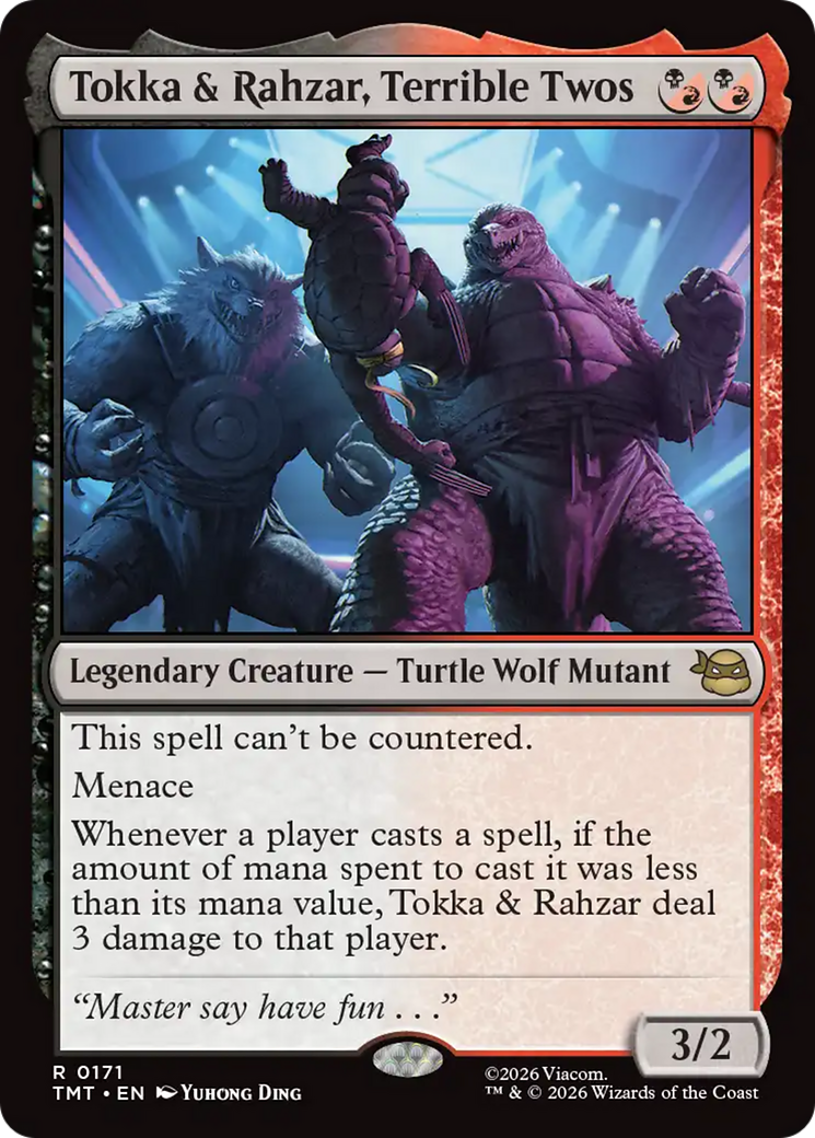Tokka & Rahzar, Terrible Twos [Teenage Mutant Ninja Turtles] | Anubis Games and Hobby
