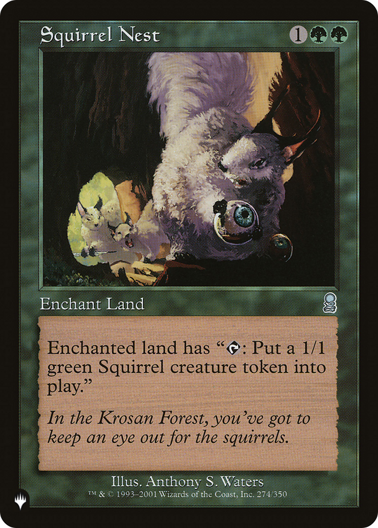 Squirrel Nest [The List Reprints] | Anubis Games and Hobby