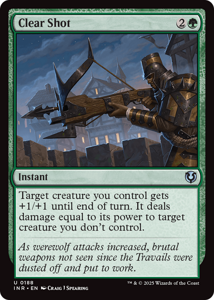 Clear Shot [Innistrad Remastered] | Anubis Games and Hobby