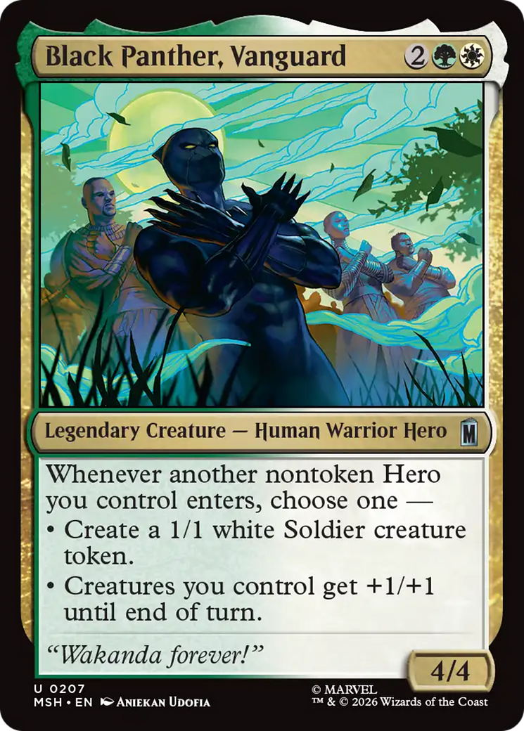 Black Panther, Vanguard [Marvel Super Heroes] | Anubis Games and Hobby