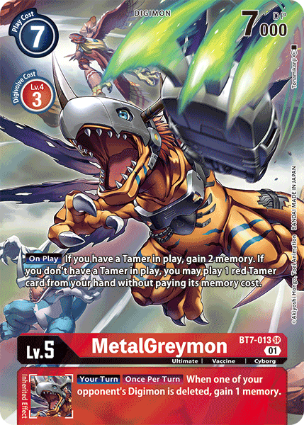 MetalGreymon [BT7-013] (Alternate Art) [Next Adventure] | Anubis Games and Hobby