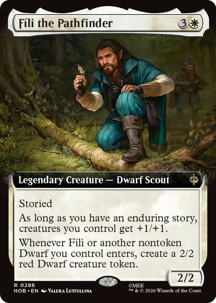 Fili the Pathfinder (Extended Art) [The Hobbit] | Anubis Games and Hobby