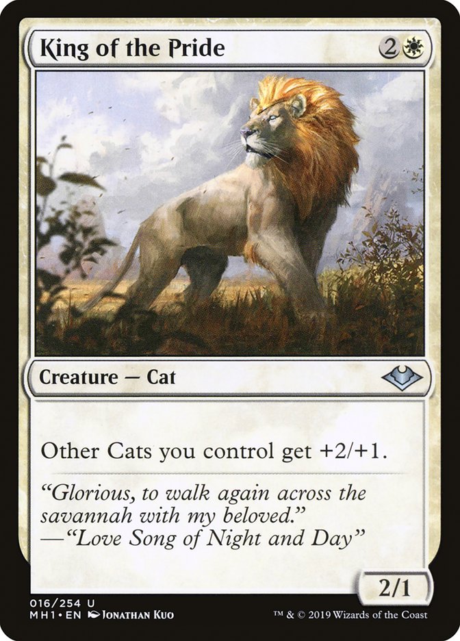 King of the Pride [Modern Horizons] | Anubis Games and Hobby