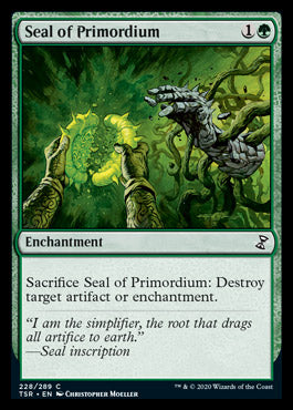 Seal of Primordium [Time Spiral Remastered] | Anubis Games and Hobby
