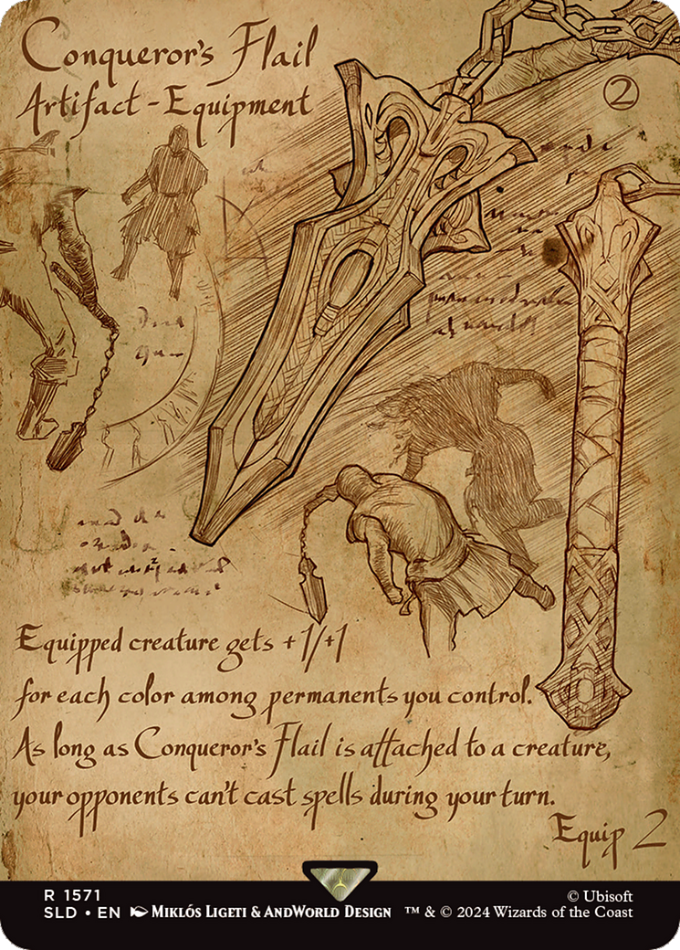 Conqueror's Flail [Secret Lair Drop Series] | Anubis Games and Hobby